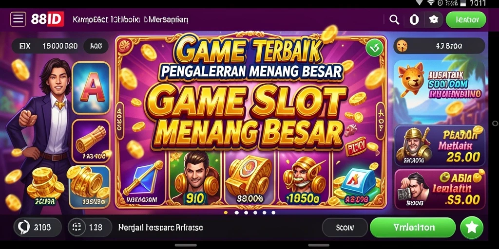 Screenshot gameplay 88ID yang menunjukkan keseruan permainan Slot.