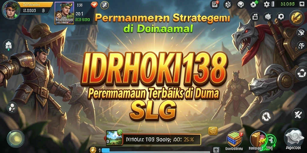 Tampilan gameplay SLG yang seru dan strategis di IDRHOKI138.