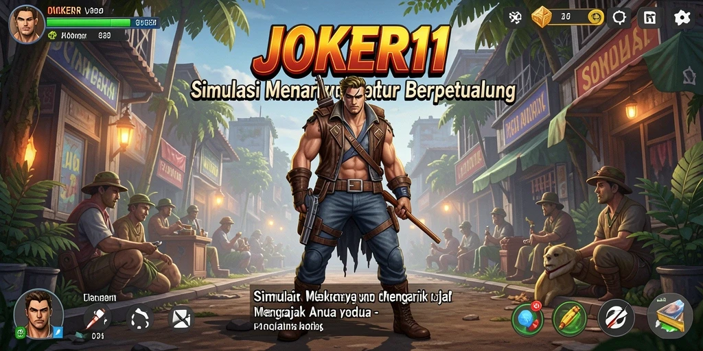Screenshot menunjukkan gameplay mendebarkan dari JOKER11 yang penuh aksi.
