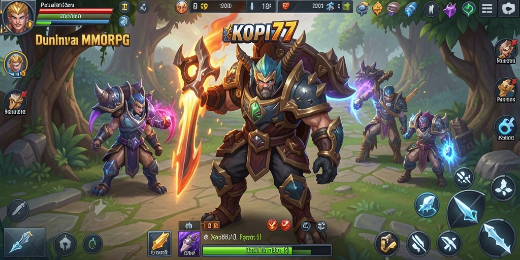 Tampilan gameplay KOPI77 yang seru dan menegangkan.