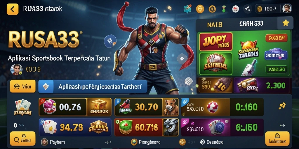 Tampilan gameplay RUSA33 yang menarik dan interaktif.