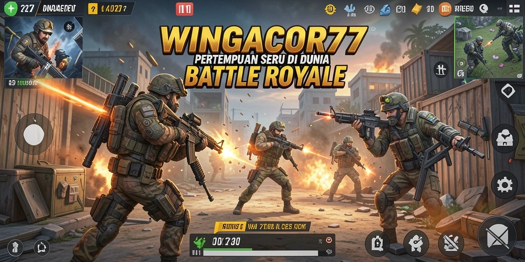 Tangkapan layar gameplay WINGACOR77 dengan aksi pertarungan yang seru.