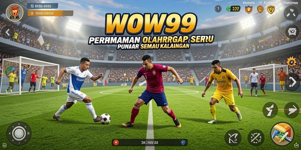 Gameplay menarik di WOW99 dengan berbagai olahraga seru.
